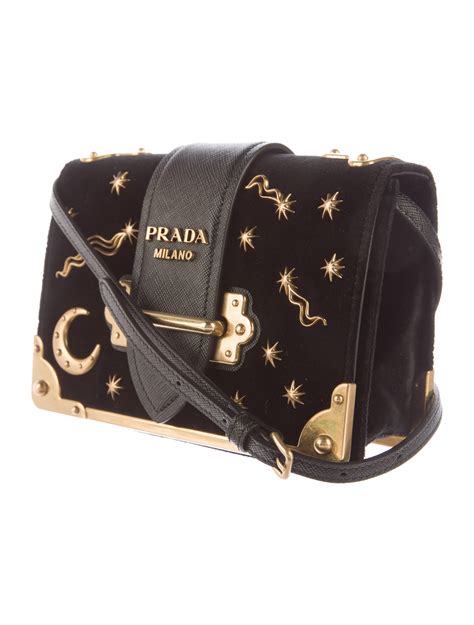 prada cahier small astrology|Prada astrology bag.